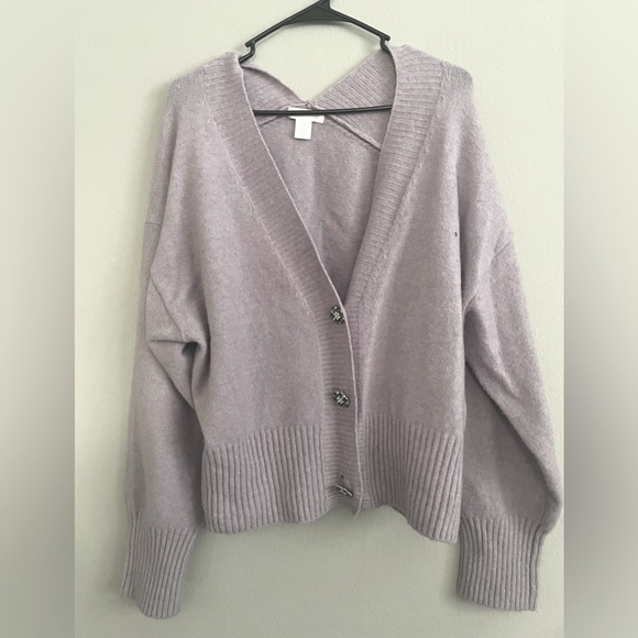 H&M Sweaters - H&M Jeweled Button Cardigan
